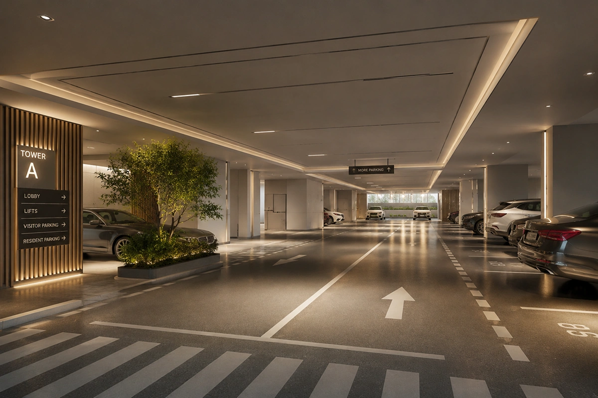 Ample Parking